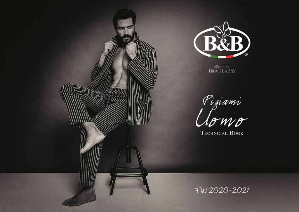 thumbnail of b&b uomo pigiami fw20.21